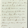 Frederick William Campbell to Jane Porter, autograph letter signed