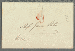 Richard Curzon-Howe, Lord Howe to Jane Porter, autograph letter signed