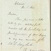 Robert Peel to Jane Porter, autograph letter signed