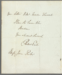 Robert Peel to Jane Porter, autograph letter signed