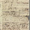Jane Porter to Sir James Emerson Tennent, autograph letter signed