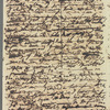 Jane Porter to Sir James Emerson Tennent, autograph letter signed