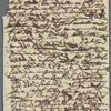 Jane Porter to Sir James Emerson Tennent, autograph letter signed