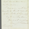Mary [J.?]. Gellibrand to Jane Porter, autograph letter signed
