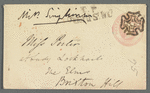 Mary Simpkinson, Lady Simpkinson to Jane Porter, autograph letter signed