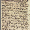 Jane Porter to Robert Peel, autograph letter signed (copy)