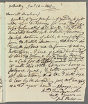 Jane Porter to Sir Roderick Impey Murchison, autograph letter signed (copy)