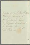 Josiah Forshall to Jane Porter, autograph letter third person