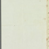 John Edward Sabin to Jane Porter, autograph letter signed
