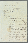 P. & D. Colnaghi & Co. to Elias Mocatta, letter signed