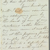 Martin Archer Shee to Jane Porter, autograph letter signed