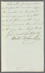 Martin Archer Shee to Jane Porter, autograph letter signed