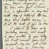 Mrs. [H.?] Cheney to Jane Porter, autograph letter signed