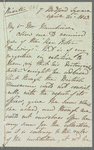Sir Robert Harry Inglis to Sir Roderick Impey Murchison, letter (copy)