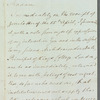 Sir Robert Harry Inglis to "Madam," autograph letter signed