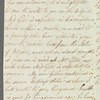 Sarah Booth to Jane Porter, autograph letter signed