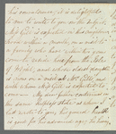 Sarah Booth to Jane Porter, autograph letter signed