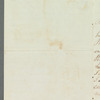 Sarah Booth to Jane Porter, autograph letter signed