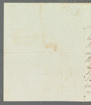 Sarah Booth to Jane Porter, autograph letter signed