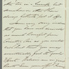 Wilbraham Taylor to Jane Porter, autograph letter signed