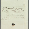 Susanna. Bearcroft to Jane Porter, autograph letter signed