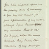 William Ewart Gladstone to Jane Porter, autograph letter signed