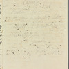 William Ogilvie Porter to Jane Porter, letter signed (copy)