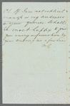 [R.?] Campbell to Jane Porter, autograph letter signed