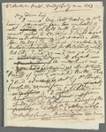Jane Porter to Dominic Charles Colnaghi, autograph letter signed (copy)