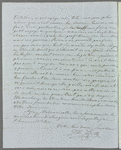 Fr. [Leuthe?] to Jane Porter, autograph letter signed