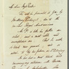 Sir James Emerson Tennent to Jane Porter, autograph letter signed