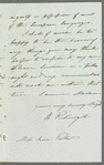 Henry William Pickersgill to Jane Porter, autograph letter signed