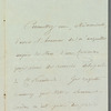 Philipp von Brunnow to Jane Porter, autograph letter signed