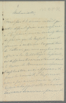 Karl von Nesselrode to Jane Porter, [autograph?] letter signed