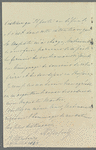 Karl von Nesselrode to Jane Porter, [autograph?] letter signed