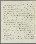 Henry William Pickersgill to Jane Porter, autograph letter signed