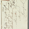 Edward Puckle to Jane Porter, autograph letter signed