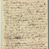 Jane Porter to Sir Robert Harry Inglis, autograph letter (copy)