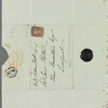 Susan Caroline Cholmondeley to Jane Porter, autograph letter signed