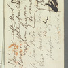A. De Berg to Jane Porter, autograph letter signed