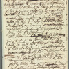Jane Porter to A. De Berg, autograph letter third person (copy)