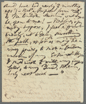 Jane Porter to John Brodribb Bergne, autograph letter (copy)