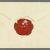 Sir James Emerson Tennent to Jane Porter, envelope (empty)