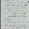 John Emerson to Jane Porter, autograph letter signed