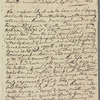 John Emerson to Jane Porter, autograph letter signed