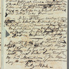 Jane Porter to [Miss Reynell?], autograph letter (copy)