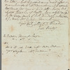 Jane Porter to Sir James Emerson Tennent, autograph letter signed (copy)