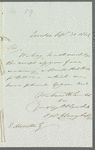 P. & D. Colnaghi & Co. to Elias Mocatta, letter signed