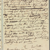 Jane Porter to John Shephard, autograph letter signed (copy)
