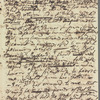 Jane Porter to John Shephard, autograph letter signed (copy)